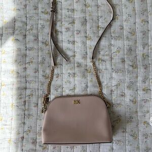 Michael Kors Blush Saffiano Leather Crossbody Bag